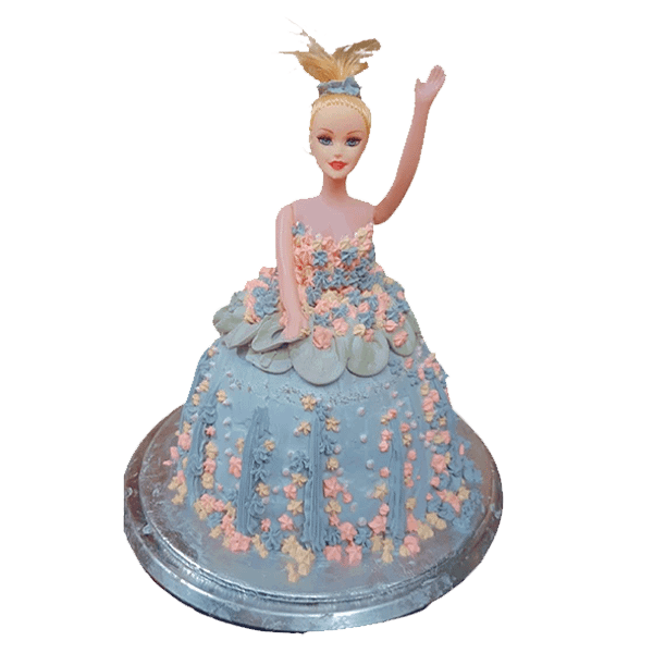 bakery barbie cake